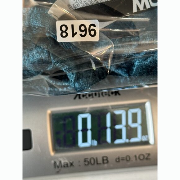 Vintage MOA USA Women’s 3XL Crushed Velvet Tunic Dress Jewel Tone Blue Holiday - Picture 10 of 10